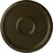 Ekena Millwork Odessa Bead & Barrel Ceiling Medallion (Fits Canopies up to 5"), 19 3/4"OD x 1 3/8"P, Green Gold CM20ODGGS - alternate 1